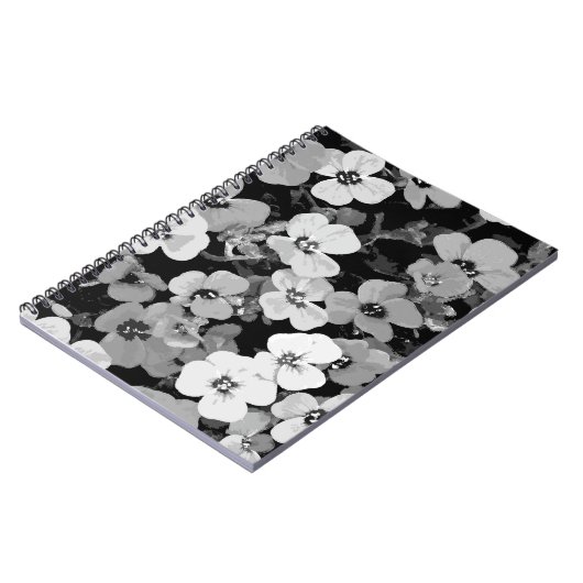 Carnet Aquarelle Fleur rouge 2 (Côté gauche)