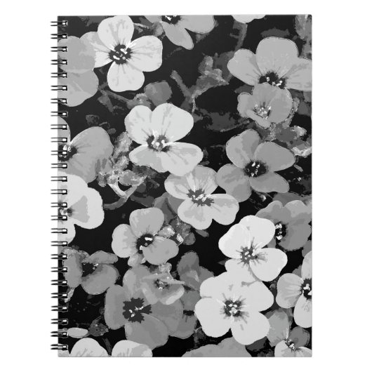 Carnet Aquarelle Fleur rouge 2 (Devant)