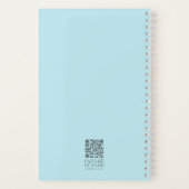 Carnet Aquarelle Fleurs de printemps Bible Verse Personna (Verso)