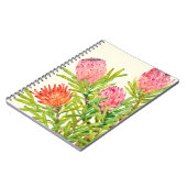 Carnet Aquarelle Fleurs tropicales (Côté gauche)