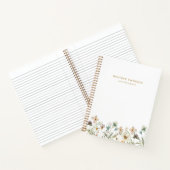 Carnet Aquarelle Floral (Intérieur)