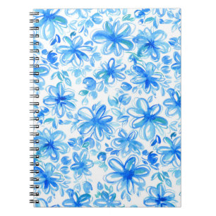 Carnet Aquarelle Floral Chintz Motif mignon