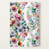Carnet Aquarelle Floral Motif sans joint (Verso)