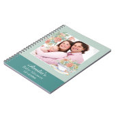 Carnet Aquarelle Floral Tea Party Baby shower invité (Côté gauche)