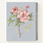 Carnet Aquarelle Florale (Dos)