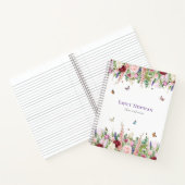 Carnet Aquarelle Florale (Intérieur)