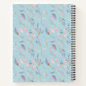 Carnet Aquarelle Florale (Dos)