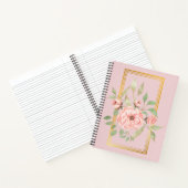 Carnet Aquarelle Florale (Intérieur)