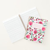 Carnet Aquarelle florale (Intérieur)