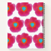 Carnet Aquarelle florale lunaire (Dos)