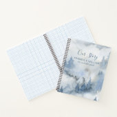 Carnet Aquarelle Forêt rustique Notre histoire Couples (Intérieur)