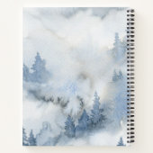 Carnet Aquarelle Forêt rustique Notre histoire Couples (Dos)