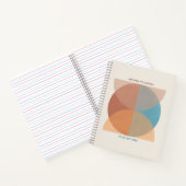 Carnet Aquarelle géométrique Abstraite moderne (Intérieur)
