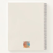 Carnet Aquarelle géométrique Abstraite moderne (Dos)