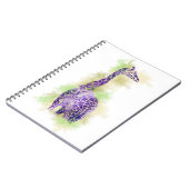 Carnet Aquarelle Giraffe 1 (Côté gauche)