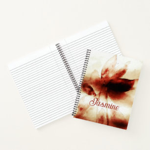 Carnet Aquarelle Golden Botanical Foliage Peinture
