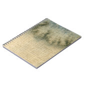 Carnet aquarelle gris-bleue 6 d'arrière - plan (Côté gauche)