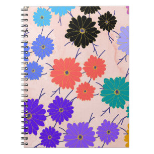 Carnet Aquarelle Gurugram, design textile floral.