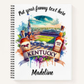 Carnet Aquarelle hommage aux monuments du Kentucky (Devant)