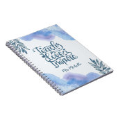 Carnet Aquarelle Inspiration Devis Professeur Planificate (Côté Droit)