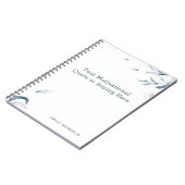 Carnet Aquarelle Inspiration moderne simple (Côté gauche)