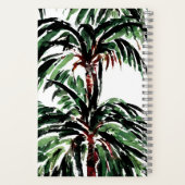 Carnet Aquarelle inspirée Palmiers (Verso)