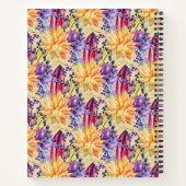 Carnet Aquarelle L'automne laisse le bloc-notes de la rec (Dos)