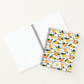 Carnet Aquarelle Mango Motif avec Feuilles verts (2) (Intérieur)