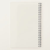 Carnet Aquarelle mignonne Animaux de compagnie Sitter Chi (Verso)