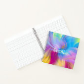 Carnet Aquarelle moderne colorée Motif Abstrait (Intérieur)