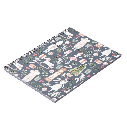 Carnet Aquarelle moderne Nutcracker (Côté gauche)