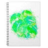 Carnet Aquarelle Monstera (Devant)