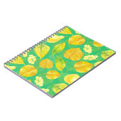 Carnet Aquarelle motif d'automne (Côté gauche)