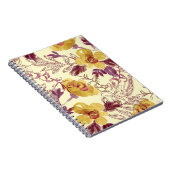 Carnet Aquarelle Motif transparent avec élément profilé (Côté Droit)
