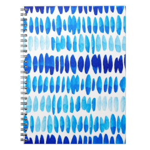 Carnet Aquarelle motif transparent avec gouttes de pluie