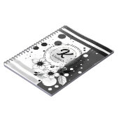 Carnet Aquarelle Noir et Blanc Perdu Art (Côté gauche)