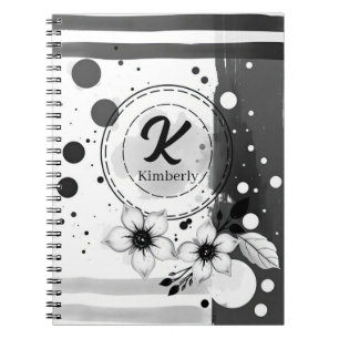 Carnet Aquarelle Noir et Blanc Perdu Art