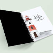 Carnet Aquarelle Nom personnalisé nautique