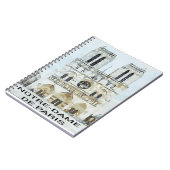 Carnet Aquarelle Notre-Dame de Paris (Côté gauche)