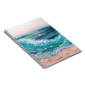 Carnet Aquarelle Ocean Waves (Côté Droit)