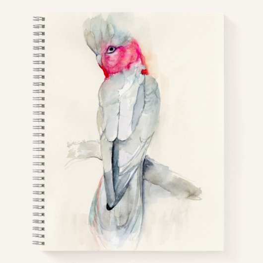 Carnet Aquarelle Opera Cockatoo (Devant)