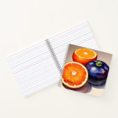 Carnet Aquarelle orange (Intérieur)