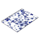 Carnet "Aquarelle orientale motif avec branche sakura. S (Côté gauche)