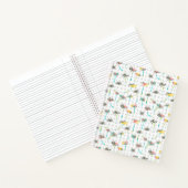 Carnet Aquarelle Palmiers (Intérieur)