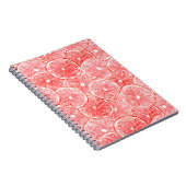 Carnet Aquarelle pamplemousse motif (Côté Droit)