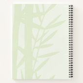 Carnet Aquarelle Panda Ours Maman & Bébé en Bambou (Dos)