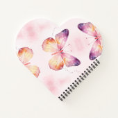 Carnet Aquarelle Papillon (Dos)