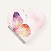 Carnet Aquarelle Papillon (Devant)