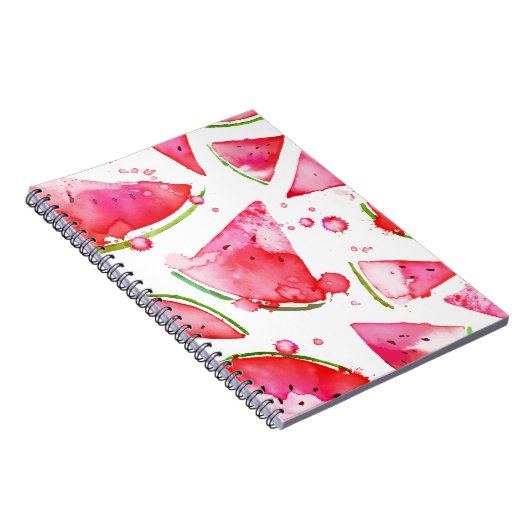 Carnet Aquarelle pastèque 1 (Côté Droit)