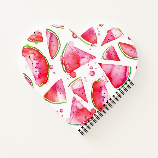 Carnet Aquarelle pastèque 1 (Dos)